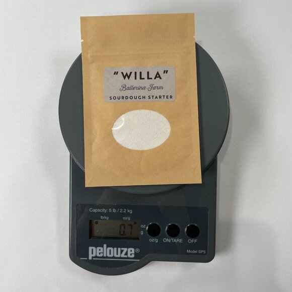 Ballerina Farm Willa Sourdough Starter & Set of 2 Proofing Wicker Cloth Baskets - Picture 4 of 16